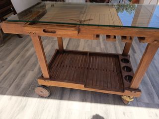 Carrito camarera teka vintage