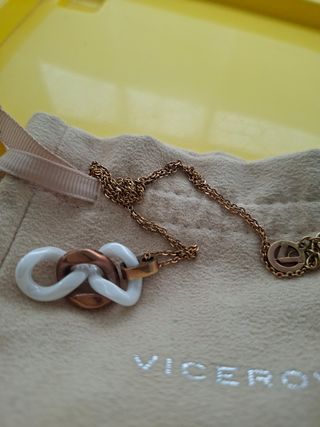 Colgante Viceroy oro blanco