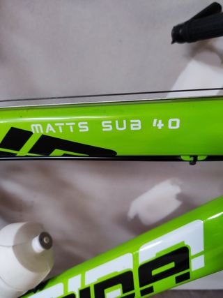 Bici montaña (26" talla M) - Mérida Matts Sub 40