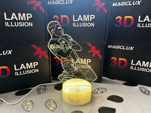 Lampada 3D Mbappé MAGICLUX