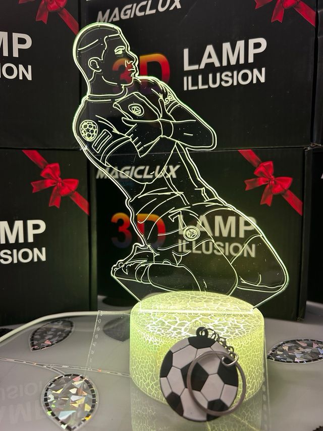 Lampada 3D Mbappé MAGICLUX