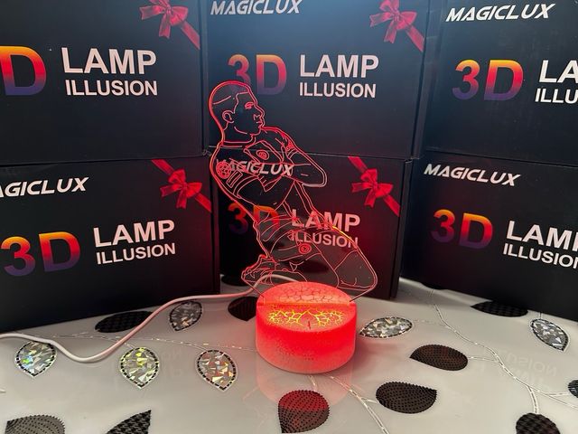 Lampada 3D Mbappé MAGICLUX