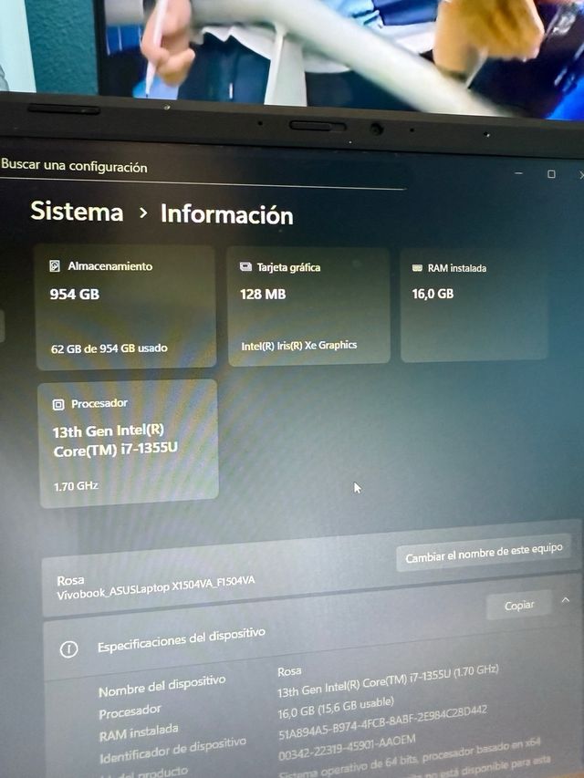 Portátil ASUS VivoBook