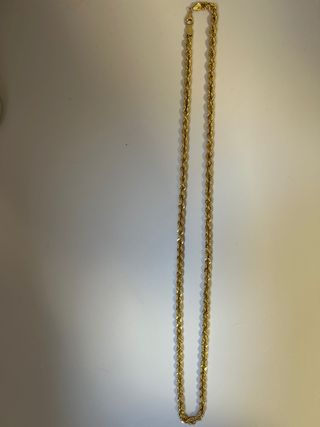 Collar oro - Cadena de eslabones
