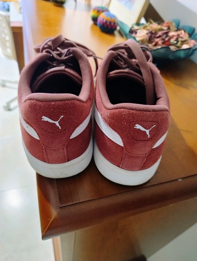 Zapatillas Puma marrón-rosa