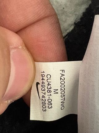 Felpa Nike Grigio/Bianca Tg M