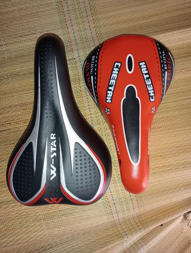 2 Sillines Bicicleta - W-Star & Cheetah