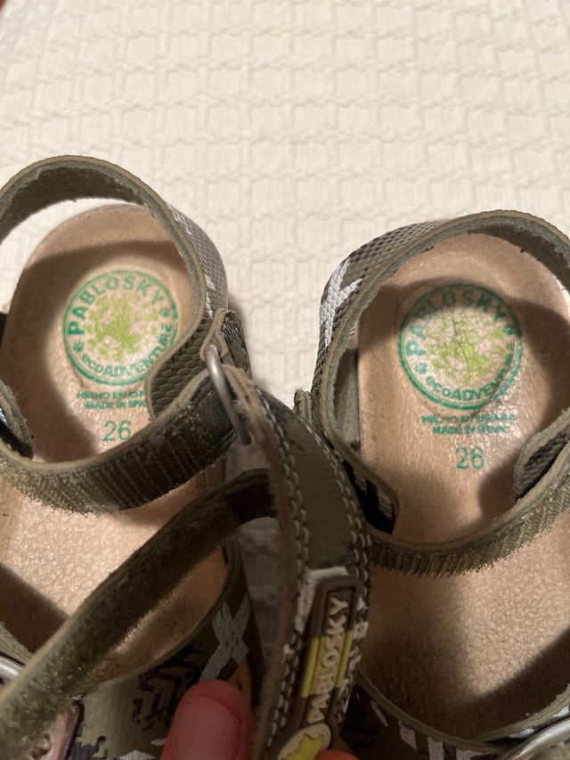 Sandalias Pablosky 26 unisex