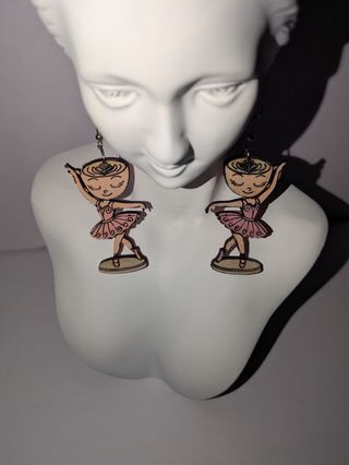 Pendientes Ballerina Cappuccina
