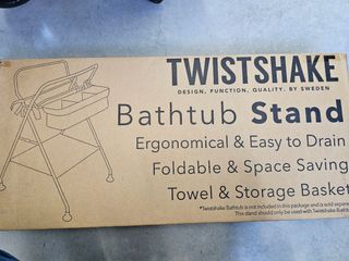 Bañera Plegable Twistshake con Base Soporte