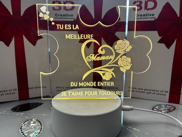 Lampada 3D Mamma - Regalo unico