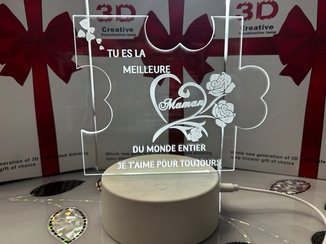 Lampada 3D Mamma - Regalo unico