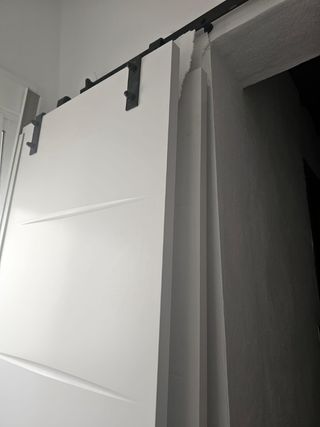 Puertas correderas blancas 