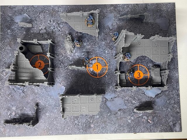 Escenografía “Ruinas” - Killteam “VK” / WH40K