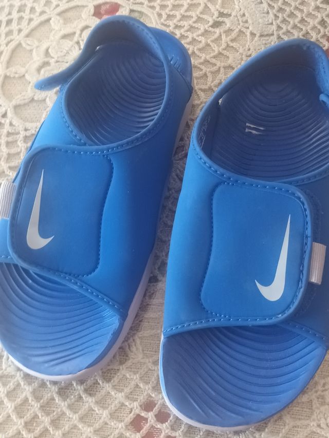 Sandalias Nike azules verano