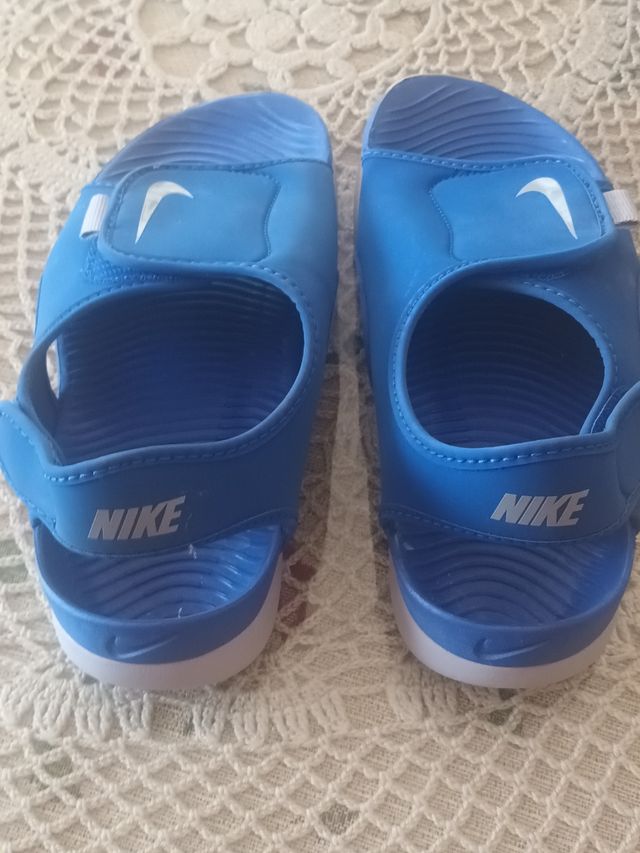 Sandalias Nike azules verano