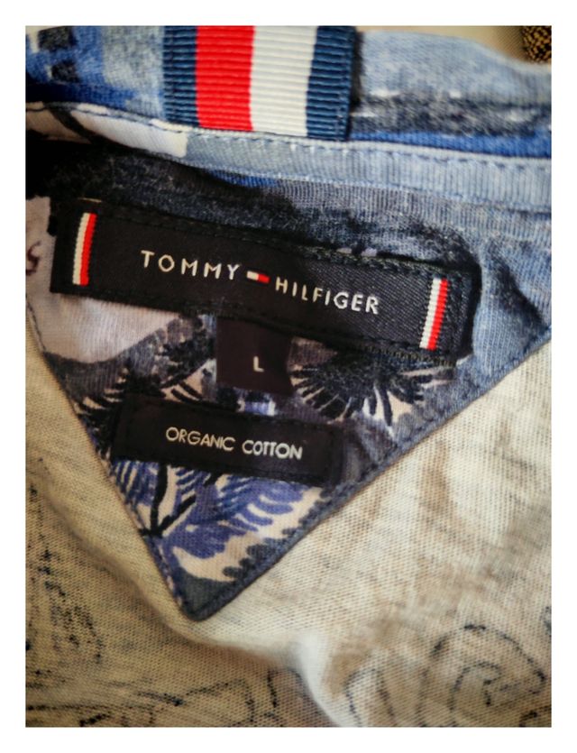 Cazadora Tommy Hilfiger azul - Talla L