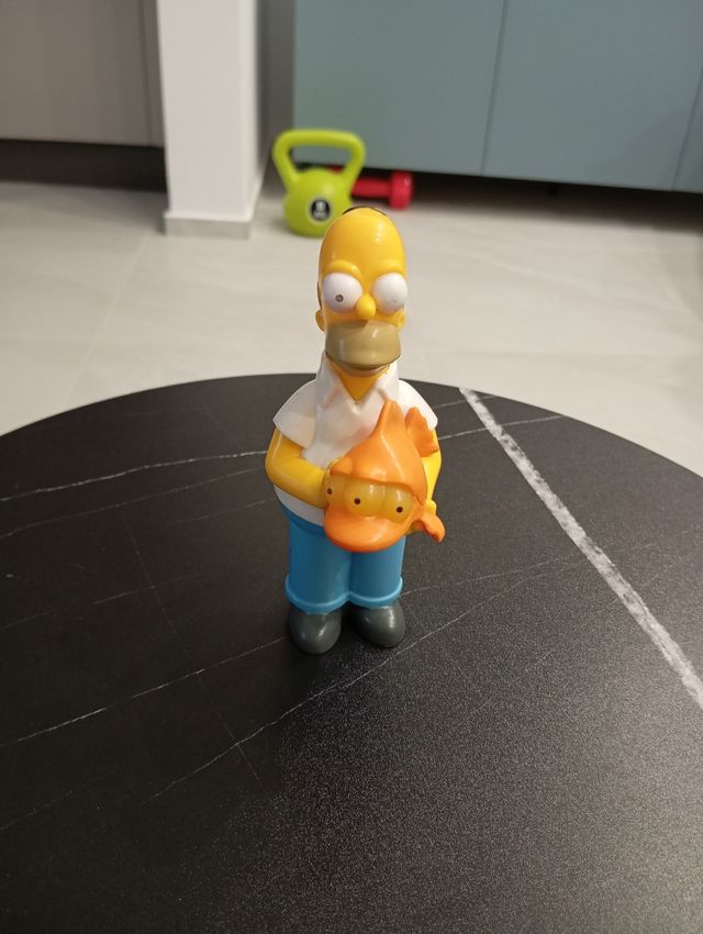 Homer Simpson con Pesce