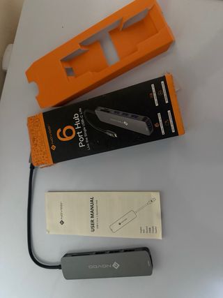 Hub USB-C NOVOO 6 puertos