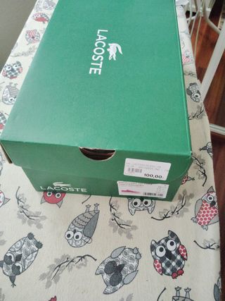 Zapatillas Lacoste mujer rosa