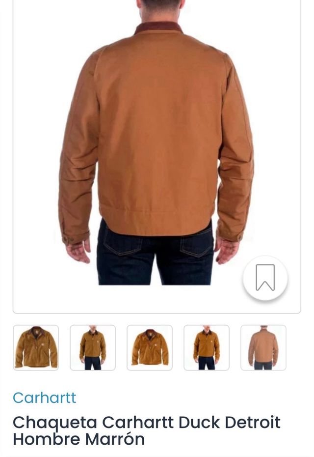 *Chaqueta CArHArtt DUck DEtrOit iNtErstELLAr*