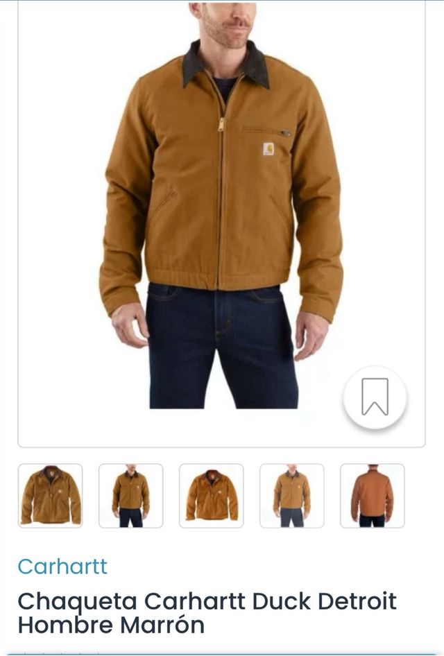 *Chaqueta CArHArtt DUck DEtrOit iNtErstELLAr*