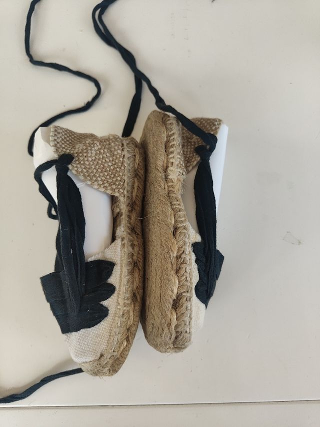 2 garrote cachaba callado. Alpargatas unisex.