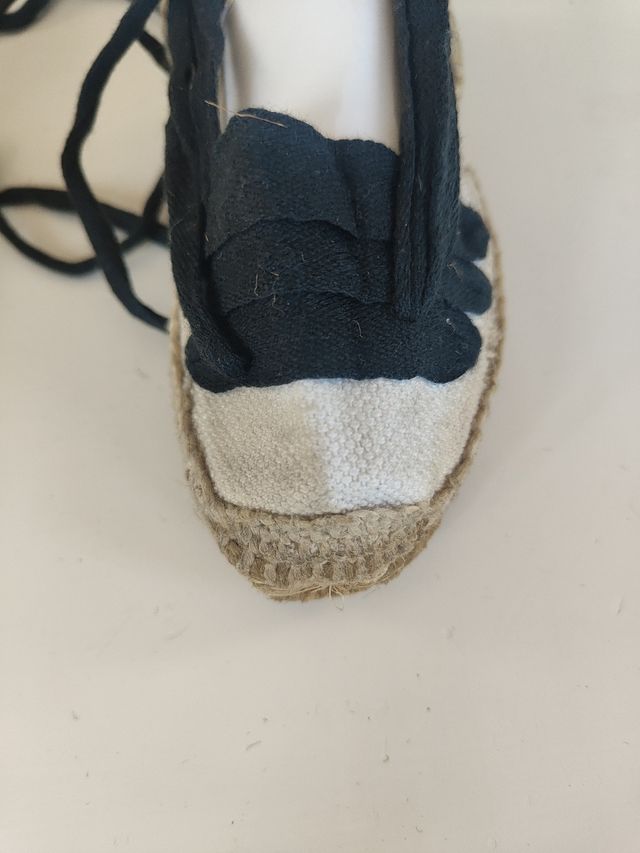 2 garrote cachaba callado. Alpargatas unisex.