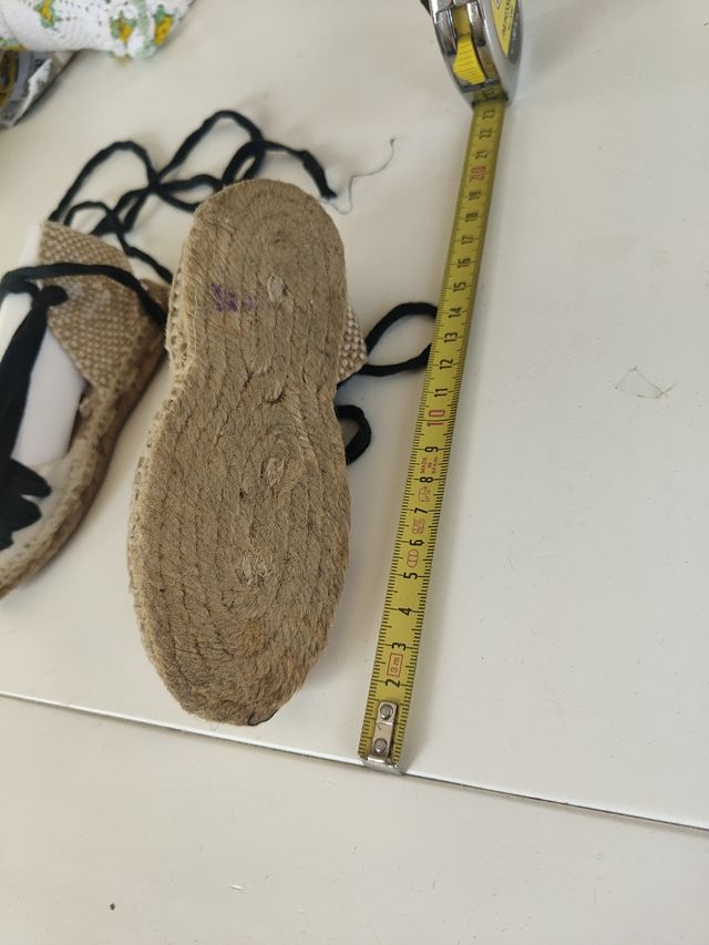 2 garrote cachaba callado. Alpargatas unisex.