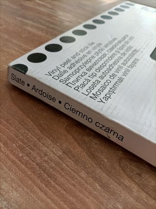 Caja azulejos vinilo autoadhesivos