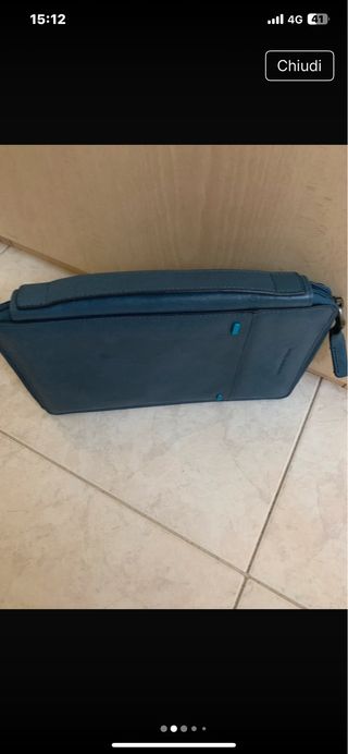 Borsello Piquadro blu