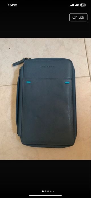Borsello Piquadro blu