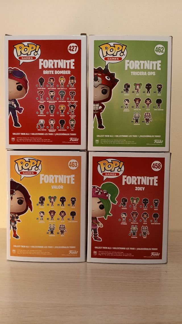 Lote Funko Pops Fortnite