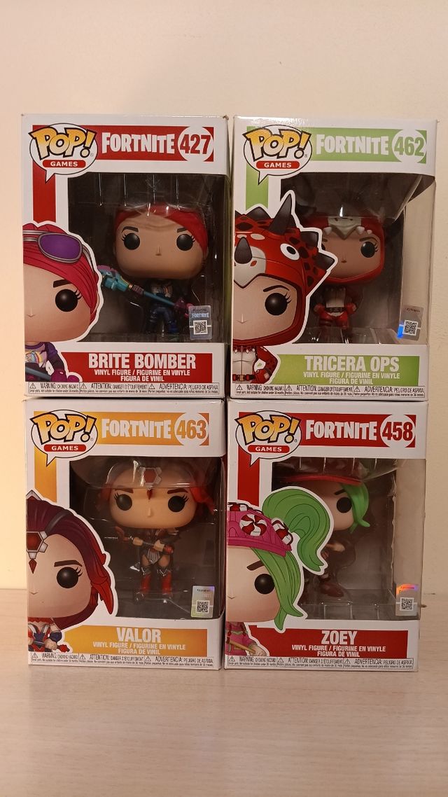 Lote Funko Pops Fortnite