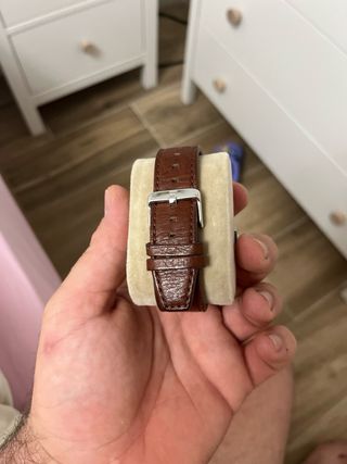 Tommy Hilfiger - Reloj marrón y dorado