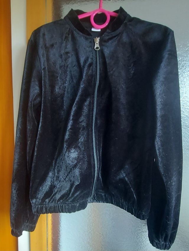 Chaqueta terciopelo negra niña - T.134/140 Zeeman
