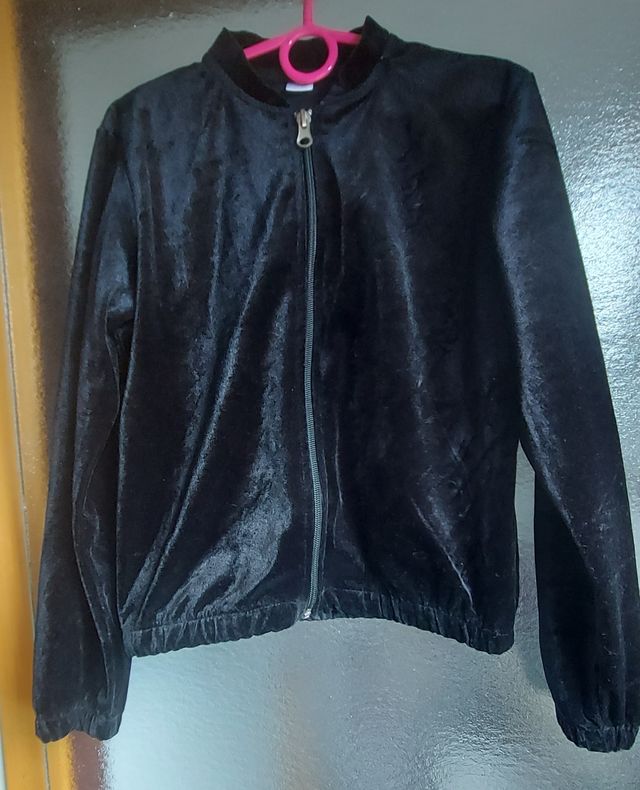 Chaqueta terciopelo negra niña - T.134/140 Zeeman
