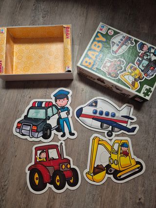 Puzzle Bebé KS transportes