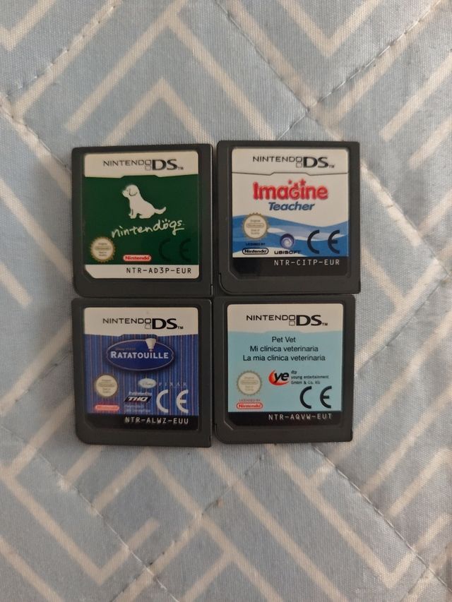 4 Juegos Nintendo DS