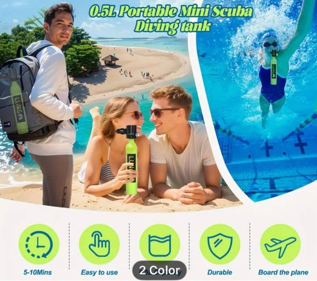 Botella buceo 5/10min (nueva)