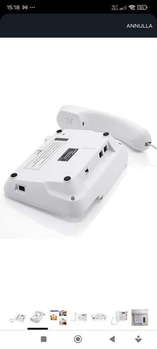 Telefono fisso con tasti grandi -per ipovedenti