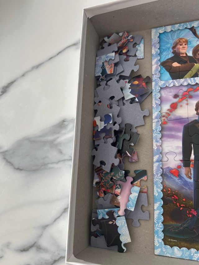 Puzzle Frozen 3 en 1 - Trefl