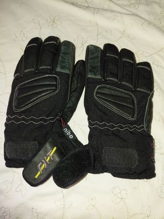 Guantes moto piel hombre 