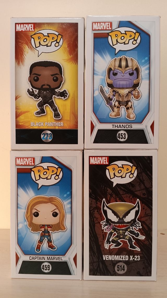 Funko Pops Marvel