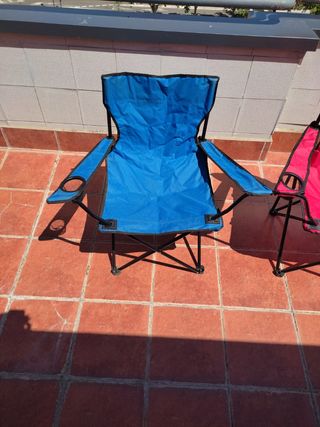 2 Sillas Plegables Camping