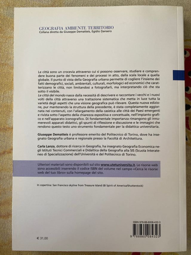 Le città del mondo. Una geografia urbana