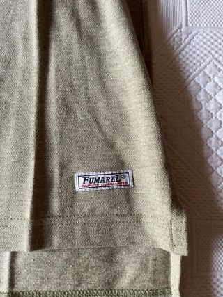 Polo manga larga Fumarel beige