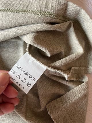 Polo manga larga Fumarel beige