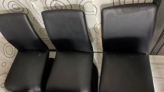 6 Sillas Comedor Cuero Sintético