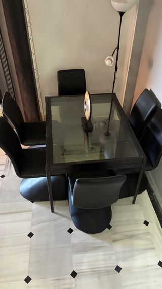 6 Sillas Comedor Cuero Sintético